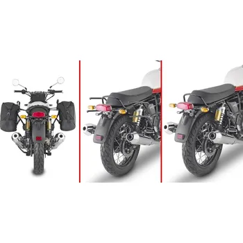Zavazadlo na motocykl TR9051K nosič bočních brašen ROYAL ENFIELD Interceptor 650 (19-24)