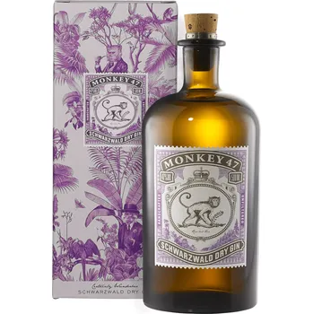 Gin Monkey 47 Dry Gin v kartonu 47% 0,5l
