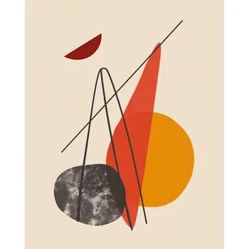 Plakát Plakát Harmonická Forma bez rámu 40 x 50 cm