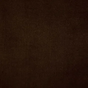 Dekorační pružný samet v hnědé barvě MOR0144