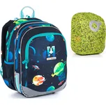 Školní batoh s pláštěnkou TOPGAL ELLY 21015 planety