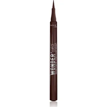 Přípravek na oči Rimmel Wonder Ink oční linky v peru odstín 002 Spiced Chestnut 1 ml
