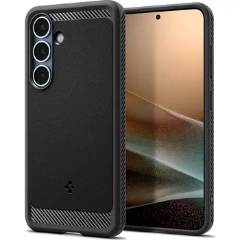 Pouzdro na mobilní telefon Pouzdro Spigen (ACS08998) Rugged Armor MagSafe pro Galaxy S25 černé