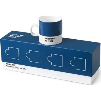 Pantone Hrnek Espresso set 4ks - Classic Blue 19-4052