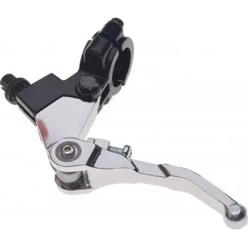 Páčka spojky spojková páčka nastavitelná, sklopná s držákem - PITBIKE
