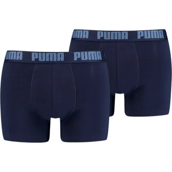 Boxerky Pánské boxerky Puma BASIC BOXER (2-PACK) modré 906823-33 - M | UK 10,5 | US 11,5