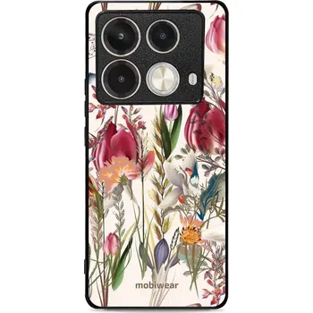 Pouzdro na mobilní telefon Lesklý kryt Mobiwear Glossy - Infinix Note 40 Pro - G031G - Rozkvetlá louka (Prémiové lesklé pouzdro, obal, kryt Mobiwear Glossy na mobil Infinix Note 40 Pro - G031G - Rozkvetlá louka, materiál Plast + TPU silikon - krytí po všech stranách, neošoupatelný)
