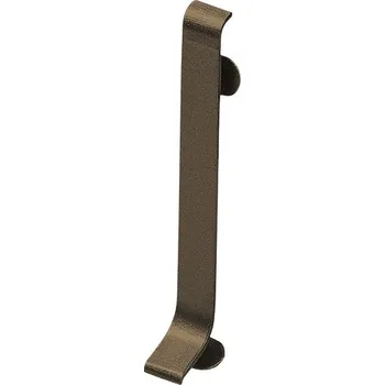 Podlahová lišta ACARA AP38 spojka k soklové liště, hliník elox bronz, 40 mm, 2 ks AASE 40-B-SP-A
