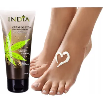 Kosmetika na nohy KRÉM na nohy S OLEJEM Z KONOPÍ | ÚČINNÁ HYDRATACE a REGENERACE | 75 ml