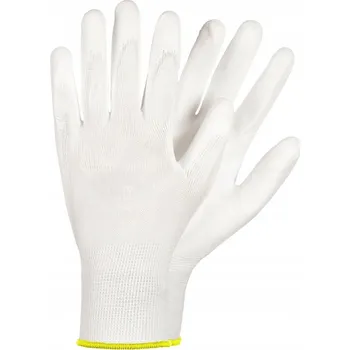 Pracovní rukavice UNIVERZÁLNÍ RUKAVICE OCHRANNÉ PRACOVNÍ POLI WHITE 10 XL BOZP PÁR