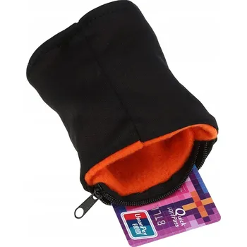 Náramek Froté náramek/peněženka na ruku a zápěstí