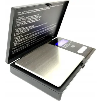 Kuchyňská váha ELEKTRONICKÁ JUBILÉRNÍ VÁHA 500g / 0,1g UZAVÍRATELNÁ