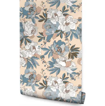 Fototapeta 10m TAPETA Krásné Elegantní Pivoňky DO OBÝVACÍHO POKOJE