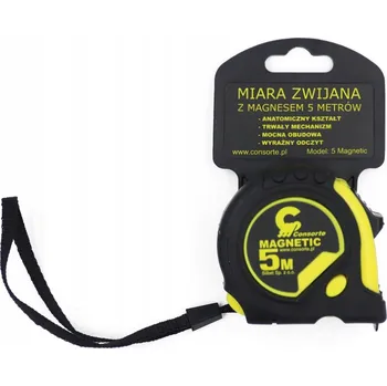 metr SVINOVACÍ METR 5m S MAGNETEM PROFESIONÁLNÍ MĚŘICÍ PÁSMO PRO STAVBU A DÍLNU