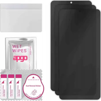 Pouzdro na mobilní telefon 3x Hybridní Sklo s Filtrem Soukromí pro Lenovo K10 Plus, PRIVACY