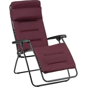 Křeslo Relaxační křeslo Lafuma Mobilier RSX Clip AirComfort červená Bordeaux