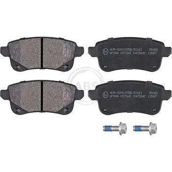 Brzdová destička Sada brzdových destiček, kotoučová brzda A.B.S. 35083