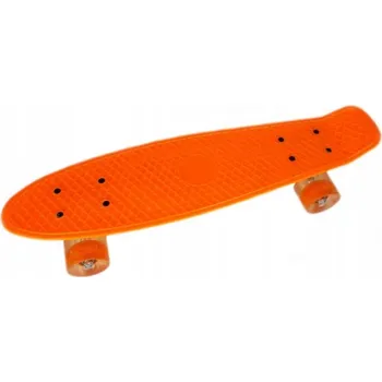 Městský skateboard Fish, svítící LED kolečka