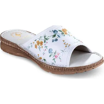 Dámské pantofle Dámské pantofle s květinami vel. 40