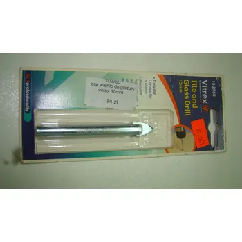 Vrták Vrták do skla, glazury a keramiky 10 mm