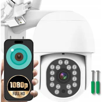 IP kamera Bezdrátová WiFi Kamera 2MP FHD Upozornění Detekce ZOOM Alarm