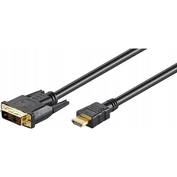 Video kabel MicroConnect HDMI - DVI-D (18+1) Single-Link kabel 1,5m
