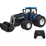 RC TRAKTOR s kombinovaným čelním nakladačem a dvojitými koly 1/24 RC_303236 RTR 1:24