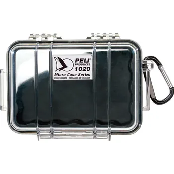 Peli Micro case 1020 žlutý s průhledným víkem prázdný