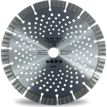 Řezný kotouč DIAMANTOVÝ KOTOUČ V-TURBO Z BETONU KOSTKY 230 15 MM