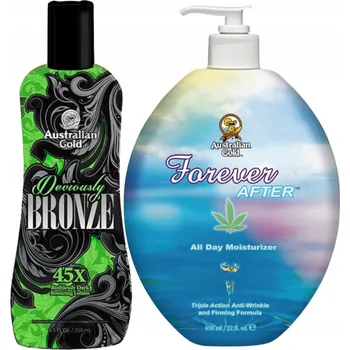 Přípravek po opalování Australian Gold Deviously Black + Forever After Po