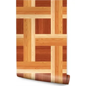 Tapeta Tapeta na zeď Abstraktní Vzor DŘEVO 3D Efekt