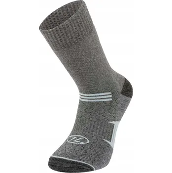 Pánské ponožky Ponožky ponožky Highlander Trek Combed Grey S