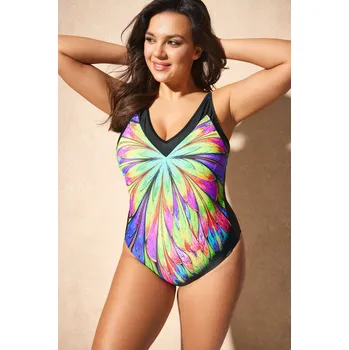 Dámské plavky Zeštíhlující jednodílné plavky Wild Flower