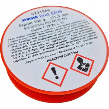 Pájecí tavidlo ARMACK LC60 Cín fi 3,0 mm 100 g