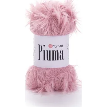 Galanterie YarnArt Příze Piuma 4413 starorůžová
