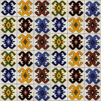 Dlažba Čtvercová dlaždice Cerames 10,5 x 10,5 cm, vícebarevná