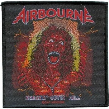 Nášivka Nažehlovačka hudební metal