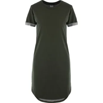 Dámské šaty TEPLÁKOVÉ ŠATY ARMY GREEN JdY