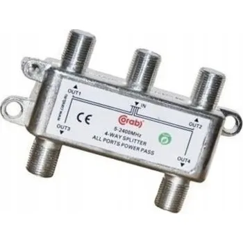 Zabezpečení domácnosti Rozbočovač / Rozdělovač anténního signálu pro 4 TV