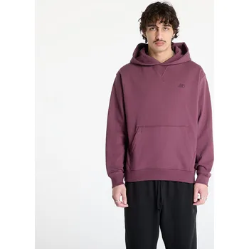 Pánská mikina Mikina New Balance Athletics French Terry Hoodie Violet XXL