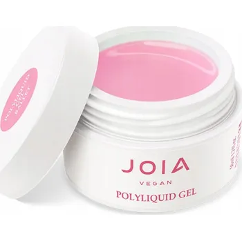 Lak na nehty Stavební gel na nehty JOIA vegan PolyLiquid Gel, Ballet, růžový 50 ml