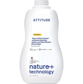 Čistič podlahy Attitude Čistič na podlahy a dřevo s vůní citronové kůry