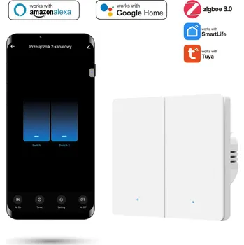 vypínač Spínač Automat-on ZigBee nástěnný vypínač