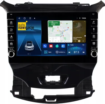GPS navigace GPS NAVIGACE S RÁDIEM CHEVROLET CRUZE 2015+ ANDROID
