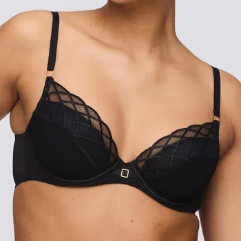 Podprsenka Marie Jo - Aven podprsenka push-up vyztužená black 70C 0102917
