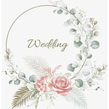 Papírový ubrousek Ubrousky svatební SLSL 0011 01