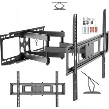 Televizní držák OTOČNÝ DRŽÁK PRO TELEVIZOR SAMSUNG UE55NU8002, ZÁVĚS, UPEVNĚNÍ, RAMENO