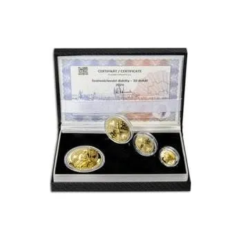 2025 - Proof - Svatováclavské dukáty - sada Au