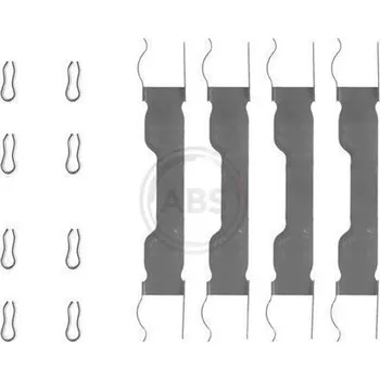 Přislušenství brzdového systému Sada příslušenství, obložení kotoučové brzdy A.B.S. 0909Q