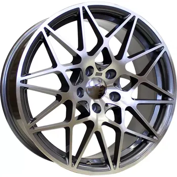 Alu kolo Alu kola Racing Line B5167, 18x9.5 5x120 ET40, šedivá + leštění (zátěžová)